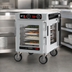Thumbnail image #5 for Metro HotBlox Narrow 4-Pan Undercounter Pass-Thru Heated Holding Cabinet with Clear Front and Rear Doors