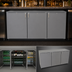 Thumbnail image #4 for Glastender C1RB72 One-Zone Remote Back Bar Cooler, 72 Inch, Three-Section, Bar Profile, Solid Swing Doors