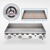 Thumbnail image #4 for Vulcan 24-Inch Countertop Gas Heavy Duty Griddle with 24 x 24-Inch Polished Steel Cooking Surface