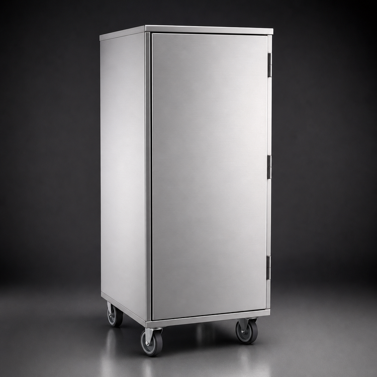 Product image #4 for Carter-Hoffmann Heated Storage Cabinet, Enclosed Style, Solid Hinged Doors, 34 Full-Size Pan Capacity