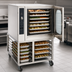 Thumbnail image #5 for Blodgett Combi BX-14E SGL Electric Boilerless Combi Oven Steamer with Floor Stand, 14 Hotel Pan / 7 Sheet Pan Capacity