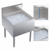 Thumbnail image #4 for Krowne Royal Series Stainless Steel Underbar Ice Bin/Cocktail Unit, 24 x 24 Inch, 92 lb Capacity