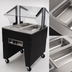 Thumbnail image #4 for Advance Tabco Triumph Supreme 2-Well Portable Electric Hot Food Buffet Table, 31-13/16 Inch Wide, Open Base