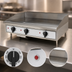Thumbnail image #4 for Toastmaster TMGE36 Electric Countertop Griddle, 36-Inch W x 21-Inch D Cooking Surface, 3-Section, 208/240V