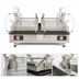 Thumbnail image #4 for Pro-Max 2.0 28-Inch Low Profile Countertop Panini Sandwich Grill with Grooved Cast Iron Plates