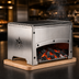 Thumbnail image #5 for Louis Tellier Brasero Stainless Steel Tabletop Charcoal BBQ Grill