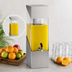 Thumbnail image #4 for Cal-Mil Squared Single Beverage Dispenser, 3 Gallon Acrylic Tank, Stainless Steel Base