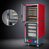 Thumbnail image #4 for Metro C5 3 Series Mobile Full Height Heated Holding Cabinet with Dutch Clear Polycarbonate Doors and Universal Wire Slides