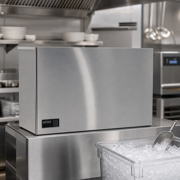 Product image #4 for Scotsman Prodigy ELITE Remote Modular Half Dice Cube Ice Maker, 1,357 lb/Day