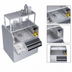 Thumbnail image #5 for Krowne Royal Series 42 Inch Wide Pass-Thru Underbar Ice Bin/Cocktail Station with Right-Side Ice Bin and 10-Circuit Cold Plate
