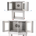 Thumbnail image #5 for American Range Majestic Single-Deck Bakery Depth Gas Convection Oven with 50/50 Glass Doors