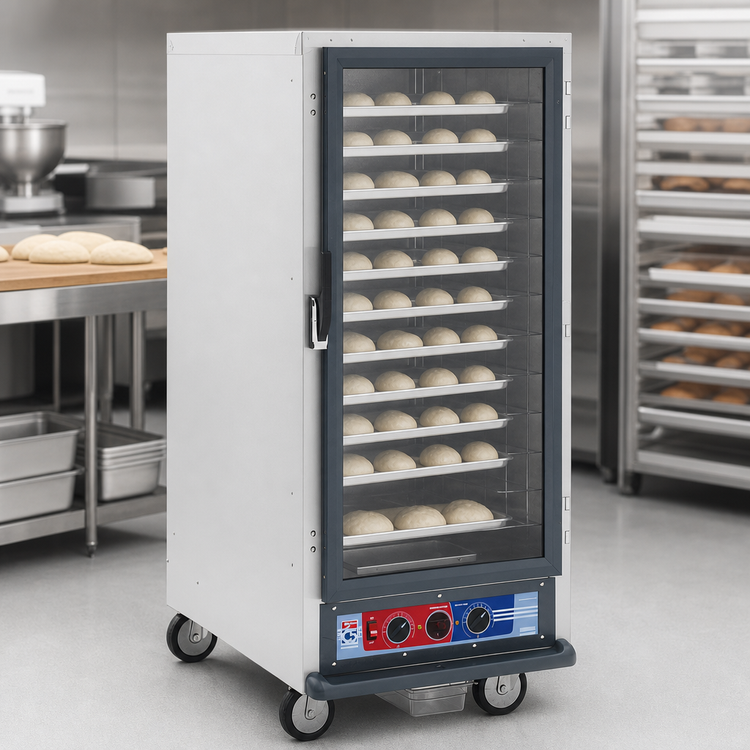 Product image #4 for Metro C5 1 Series 3/4 Height Mobile Non-Insulated Proofing Cabinet, 14 Sheet Pan Capacity