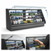 Thumbnail image #4 for Fusion GHS452RLB 51 Inch Refrigerated Service Case with Flat Lift-Up Glass