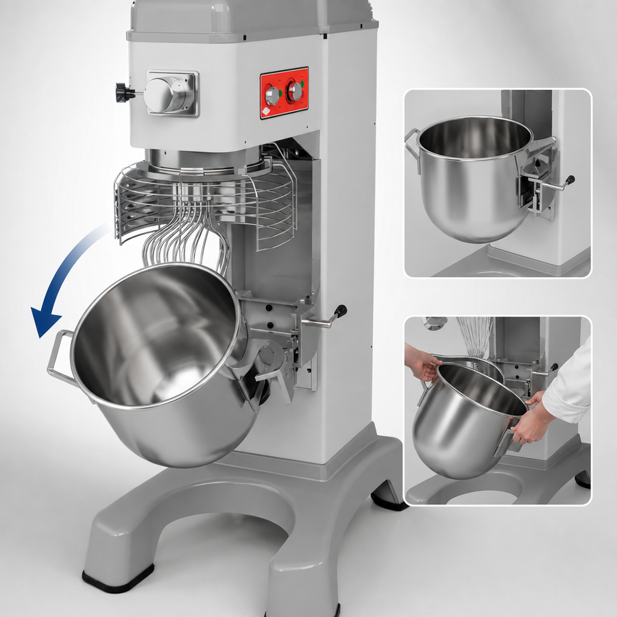 Ergonomic Hinged Bowl with Handles