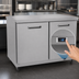 Thumbnail image #5 for Kelvinator Commercial 48-Inch Two-Section Undercounter Freezer with Solid Doors