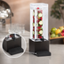 Thumbnail image #4 for Midnight Bamboo 3 Gallon Square Infusion Beverage Dispenser with Drip Tray
