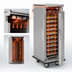 Thumbnail image #4 for Mobile Insulated Heated Holding Cabinet, 16-Pan Capacity, Solid Door