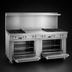 Thumbnail image #4 for Southbend Ultimate 72-Inch Gas Restaurant Range with 6 Non-Clog Burners, 36-Inch Griddle, and 2 Standard Ovens