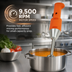 Thumbnail image #4 for Dynamic MD95 Mini Series Variable-Speed Immersion Blender, 230V, 6.5-Inch Stainless Steel Shaft, 2-Gallon Capacity