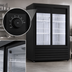 Thumbnail image #4 for Beverage-Air Marketeer Two-Section Reach-In Sliding Glass Door Refrigerated Merchandiser, 19.5 Cu. Ft., Black