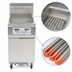 Thumbnail image #4 for Frymaster 1814 Oil Conserving Gas Floor Fryer, 63 lb Capacity, Tube-Type, 18 x 14 in Cooking Area