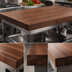 Thumbnail image #4 for Boos Block American Black Walnut Kitchen Countertop with Varnique Finish, 60 x 38 x 2-1/4 Inches