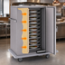 Thumbnail image #4 for Classic Carter Mobile Electric Banquet Holding Cabinet, Single Door, 144 Covered Plate Capacity