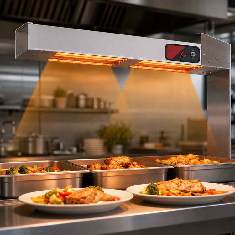 Product image #4 for Nemco 36-Inch Dual Infrared Strip Heater with Infinite Temperature Control, 240V