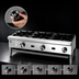 Thumbnail image #4 for Supreme 60-Inch Countertop Gas Hot Plate with 10 Open Burners