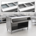 Thumbnail image #4 for Spec-Master Sealed Well Electric Open Front Hot Food Table with 4 Wells, 63-1/2 Inch