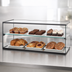 Thumbnail image #4 for Winco 36-Inch Countertop Ambient Pastry Display Case, 2-Tier, Tempered Glass, Rear Opening