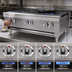 Thumbnail image #4 for Southbend HDO-24 24-Inch Gas Countertop Hot Plate with 4 Open Burners