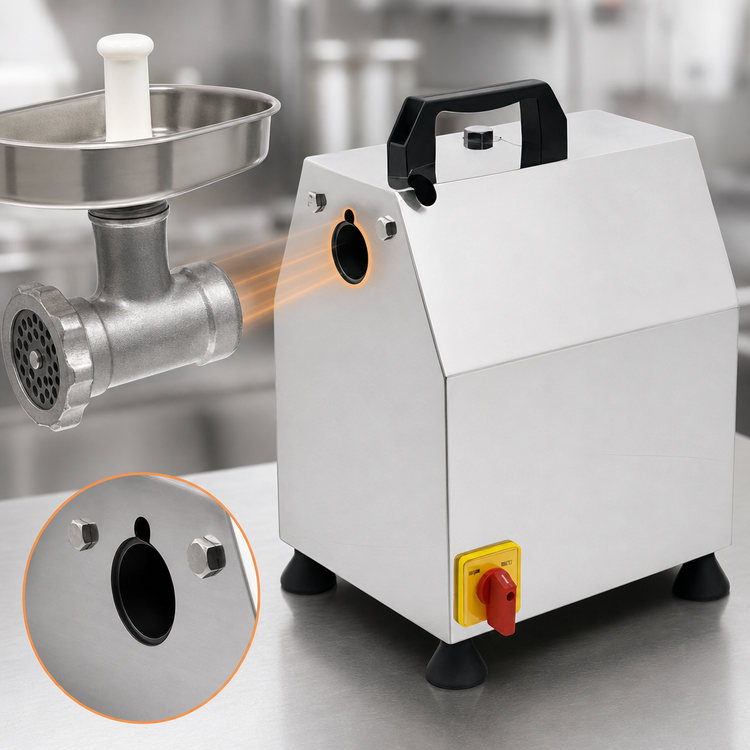 Product image #4 for Uniworld Heavy Duty #12 Electric Meat Grinder, Base Only, 1 HP
