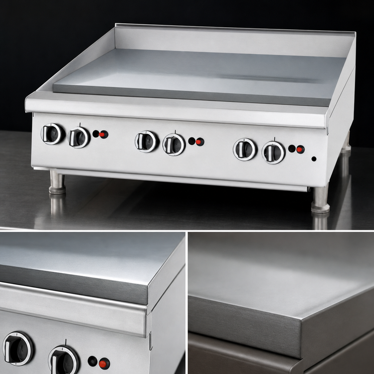 Product image #4 for Garland U.S. Range Heavy-Duty 24-Inch Countertop Gas Griddle with Manual Hi-Lo Controls