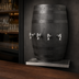 Thumbnail image #4 for Glastender Wood Barrel Wall-Mount Glycol-Cooled Draft Dispensing Tower with 4 Faucets
