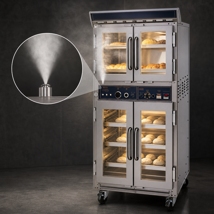 Product image #4 for Doyon Jet-Air Single Deck Full-Size Electric Oven/Proofer Combination with 3-Pan Oven and 9-Pan Proofer