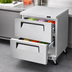 Thumbnail image #4 for Turbo Air Super Deluxe One-Section Front-Breathing 2-Drawer Undercounter Refrigerator, 6.5 Cu. Ft., Stainless Steel