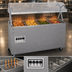 Thumbnail image #4 for Vollrath 2-Series Affordable Portable 4-Well Mobile Hot Food Station with Buffet Breath Guard and Enclosed Storage Base