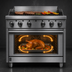 Thumbnail image #5 for Imperial Pro Series 36-Inch Gas Charbroiler Range Match with Convection Oven
