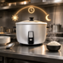 Thumbnail image #4 for Commercial 23-Cup Silver Automatic Countertop Rice Cooker