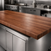 Thumbnail image #4 for John Boos Boos Block American Black Walnut Edge Grain Kitchen Countertop, 108 x 30 x 2-1/4 Inch Thick