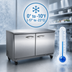 Thumbnail image #4 for IKON Refrigeration IUC36F Two-Section Undercounter Freezer, 7.7 Cu. Ft., 36-Inch Wide, Stainless Steel, 115V