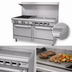 Thumbnail image #4 for Southbend S-Series 60-Inch Gas Restaurant Range with 4 Open Burners, 36-Inch Thermostatic Griddle and 2 Convection Ovens