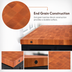 Thumbnail image #4 for Boos Block End Grain Cherry Island Countertop, 48 x 25 x 2-1/4 Inch
