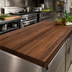 Thumbnail image #4 for John Boos Boos Block 84-Inch x 27-Inch Full-Length Edge Grain American Black Walnut Kitchen Countertop with Varnique Finish