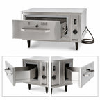 Thumbnail image #4 for Eagle Group DWP-1R-120 Freestanding Pass-Thru Heated Drawer Warmer, 1 Standard Drawer, Thermostatic, Stainless Steel, 120V