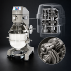 Thumbnail image #4 for Globe (Middleby) SP60 60-Quart Floor Model Planetary Mixer, 3-Speed, 3 HP, Digital Timer, #12 Hub