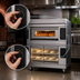 Thumbnail image #4 for Moretti Forni S140E Single-Deck Electric Pizza Deck Oven with Prover, Refractory Stone Deck, 8 x 14-Inch Pizza Capacity