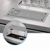 Thumbnail image #4 for Eagle Spec-Bar Drop-In Stainless Steel Glass Rinser Trough