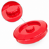 Thumbnail image #5 for Carlisle Interlocking Polycarbonate Tortilla Server Base & Lid Set, 7-1/2 Inch Diameter, Red